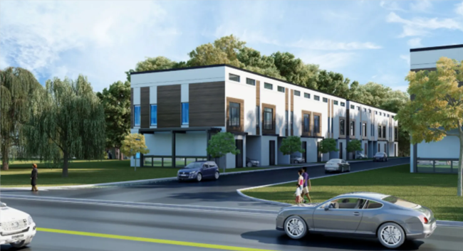 3195 and 3207 White Oak Road Townhomes