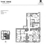 The One Condos - Upper Tower Suites 02 - Floorplan