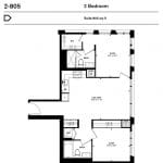 Home Power Adelaide Condos - 2-805 - Floorplan