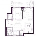 Varley Condos - 207 - Floorplan