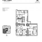 The One Condos - Upper Tower Suites 03 - Floorplan