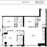 Home Power Adelaide Condos - 3-995 - Floorplan