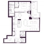 Varley Condos - 307 - Floorplan