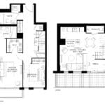57 Brock - Skytown 3 - Floorplan
