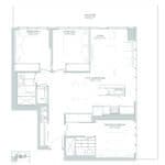 65 Broadway Condos - 3B - Floorplan