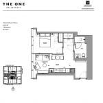 The One Condos - Tower Suites 08 - Floorplan
