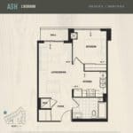 Oak & Co Condos - Ash - Floorplan