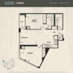 Oak & Co Condos - Aspen - Floorplan