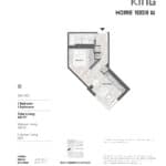 BIG King Toronto Condos - 1003-W - Floorplan