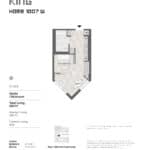 BIG King Toronto Condos - 1007-W - Floorplan