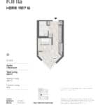 BIG King Toronto Condos - 1107-W - Floorplan