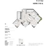 BIG King Toronto Condos - 1112-W - Floorplan