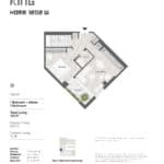 BIG King Toronto Condos - 1202-W - Floorplan