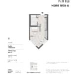 BIG King Toronto Condos - 1206-W - Floorplan