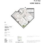 BIG King Toronto Condos - 1608-W - Floorplan