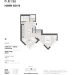 BIG King Toronto Condos - 501-S - Floorplan