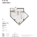 BIG King Toronto Condos - 508-S - Floorplan