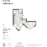 BIG King Toronto Condos - 601-S - Floorplan