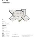 BIG King Toronto Condos - 607-S - Floorplan