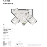 BIG King Toronto Condos - 609-S - Floorplan