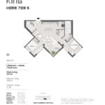 BIG King Toronto Condos - 703-S - Floorplan