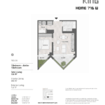 BIG King Toronto Condos - 716-W - Floorplan