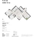BIG King Toronto Condos - 721-W - Floorplan