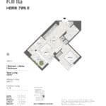 BIG King Toronto Condos - 725-E - Floorplan