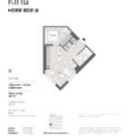 BIG King Toronto Condos - 802-W - Floorplan