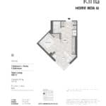 BIG King Toronto Condos - 806-W - Floorplan