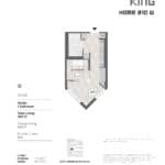 BIG King Toronto Condos - 810-W - Floorplan