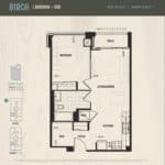 Oak & Co Condos - Birch - Floorplan