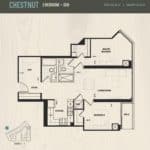 Oak & Co Condos - Chestnut - Floorplan
