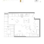Concord Canada House - West Tower - Lower Canada - Plan 01 - Floorplans