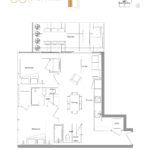 Concord Canada House - West Tower - Lower Canada - Plan 03 - Floorplans