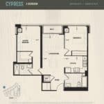 Oak & Co Condos - Cypress - Floorplan