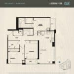Oak & Co Condos - Oak - Floorplan