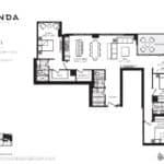Panda Condos - P1658 - Floorplan