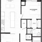 The Lofthouse Condos - 810 Loft - Floorplan