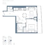 Lakeside Residences - 1MA Upper Sky Suite - Floorplan