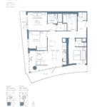Lakeside Residences - 3A Upper Sky Suite - Floorplan