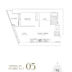 SkyTower at Pinnacle One Yonge Condos - Residence 05 - Floor Plan