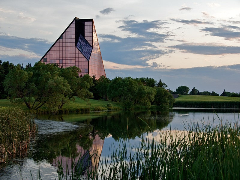 Royal Canadian Mint from afar