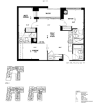 543 Richmond Condos - 3-B - Floorplan