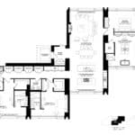 50 Scollard - Suite 21-27 S - 3 Bed - Floorplan