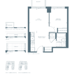 543 Richmond Condos - 1-A1 - Floorplan