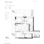 Azura Condos - The Cape - Floorplan
