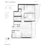 Azura Condos - The Carolina - Floorplan