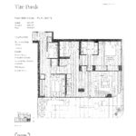 Azura Condos - The Dusk - Floorplan