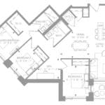 1181 Queen West Condos - Suite 1302 - Floorplan
